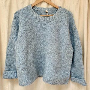Merino Wool Hand Knit Sweater